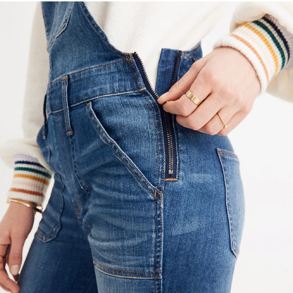 Madewell Skinny Overalls in Jansing Wash - Picture 15 of 16